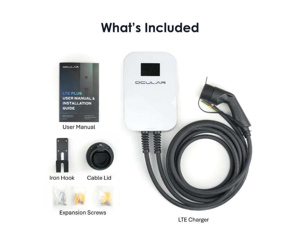 Ocular LTE Plus V3 – 7kW Smart EV Charger